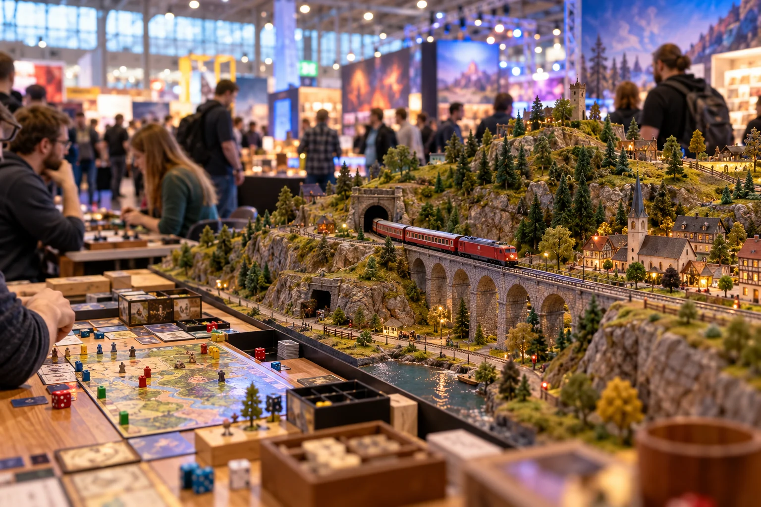 KI-Themenbild zu Spiele und Hobbys; kein Veranstaltungsfoto