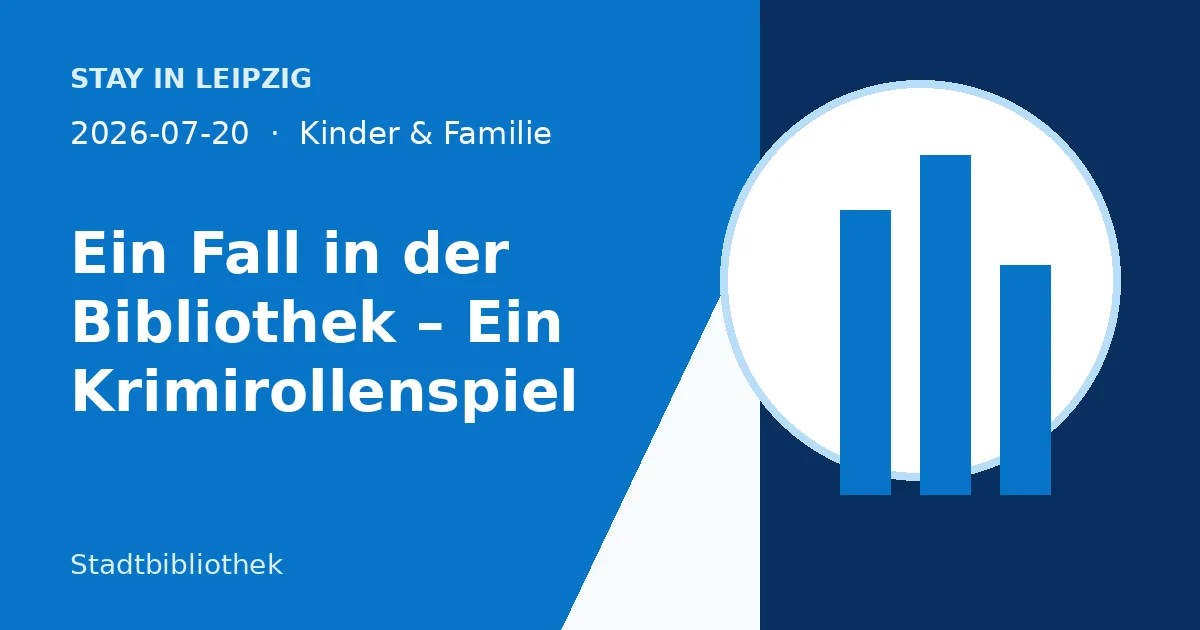 Ein Fall in der Bibliothek – Ein Krimirollenspiel