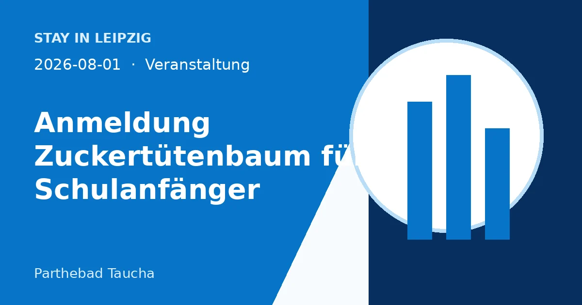 Anmeldung Zuckertütenbaum für Schulanfänger