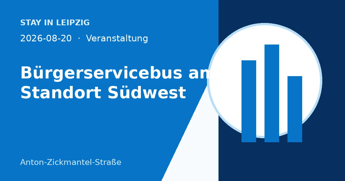 Bürgerservicebus am Standort Südwest