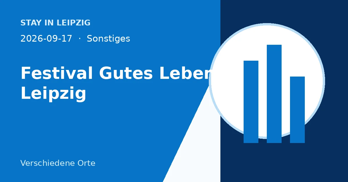 Festival Gutes Leben Leipzig
