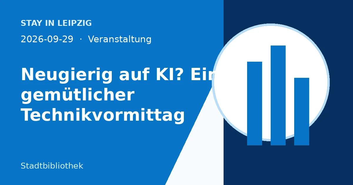 Neugierig auf KI? Ein gemütlicher Technikvormittag