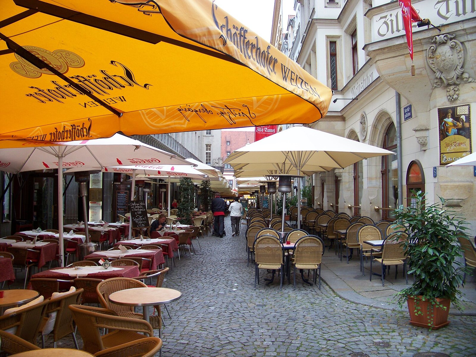 Barfußgässchen en Leipzig