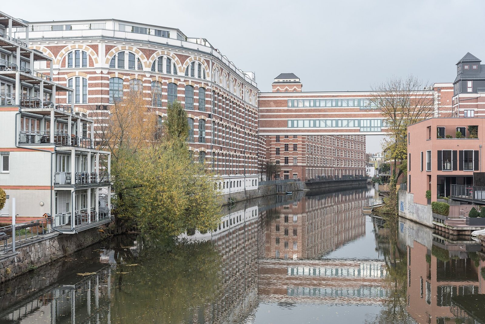 Buntgarnwerke en Leipzig