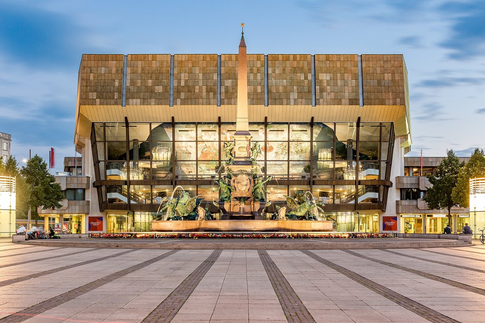 Gewandhaus en Leipzig