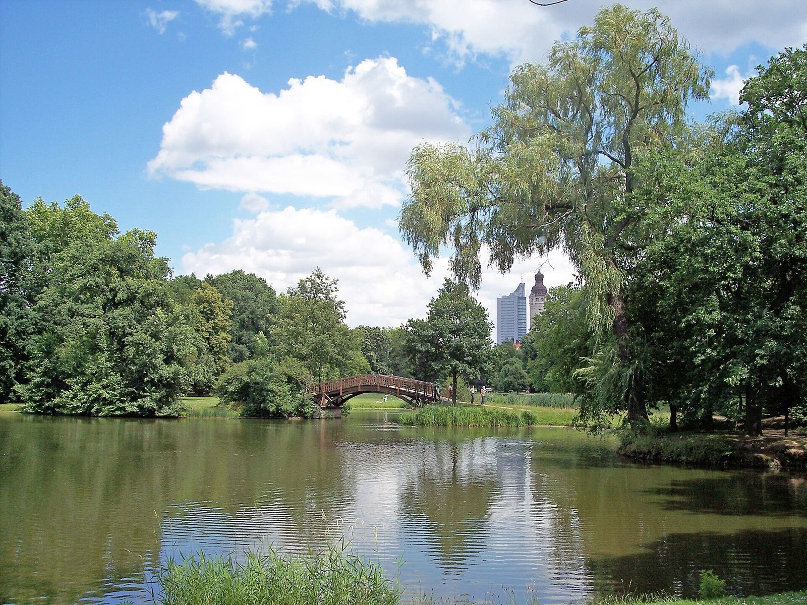 Johannapark in Leipzig