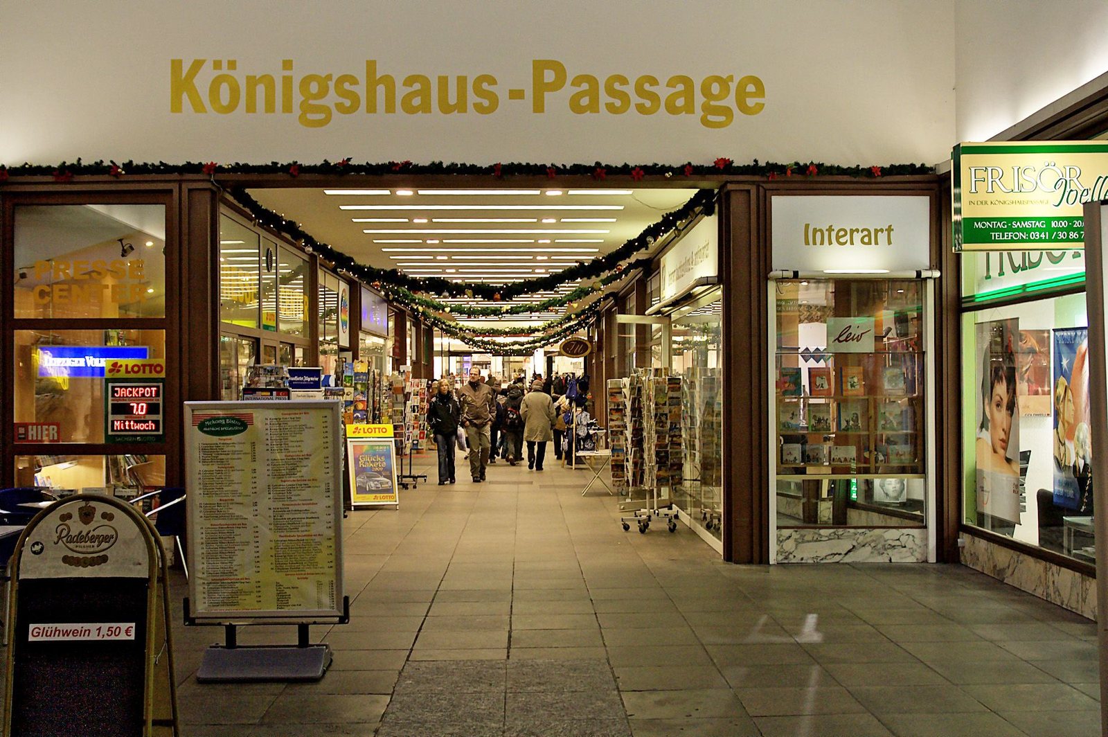 Königshaus-Passage en Leipzig
