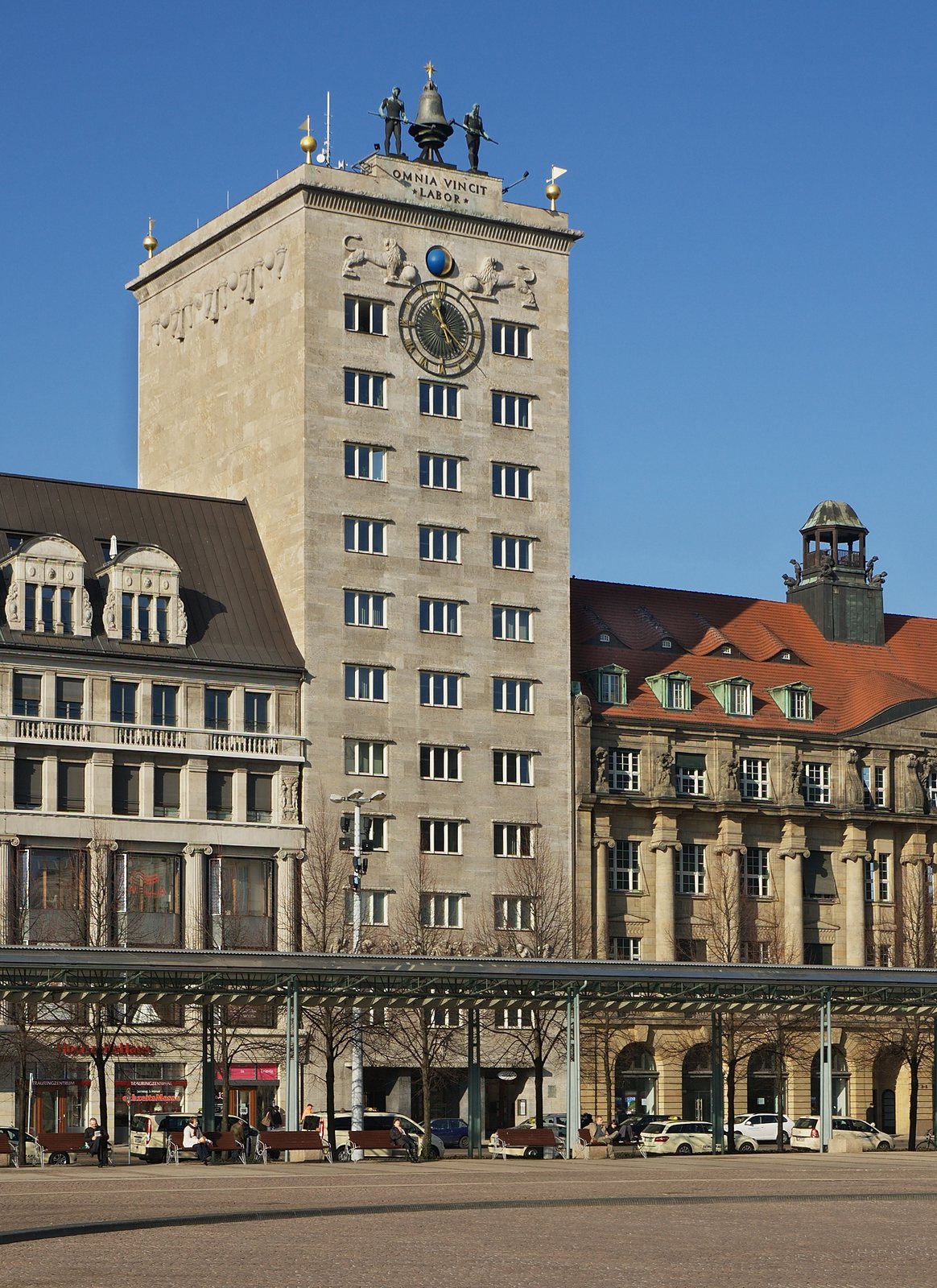 Krochhochhaus en Leipzig
