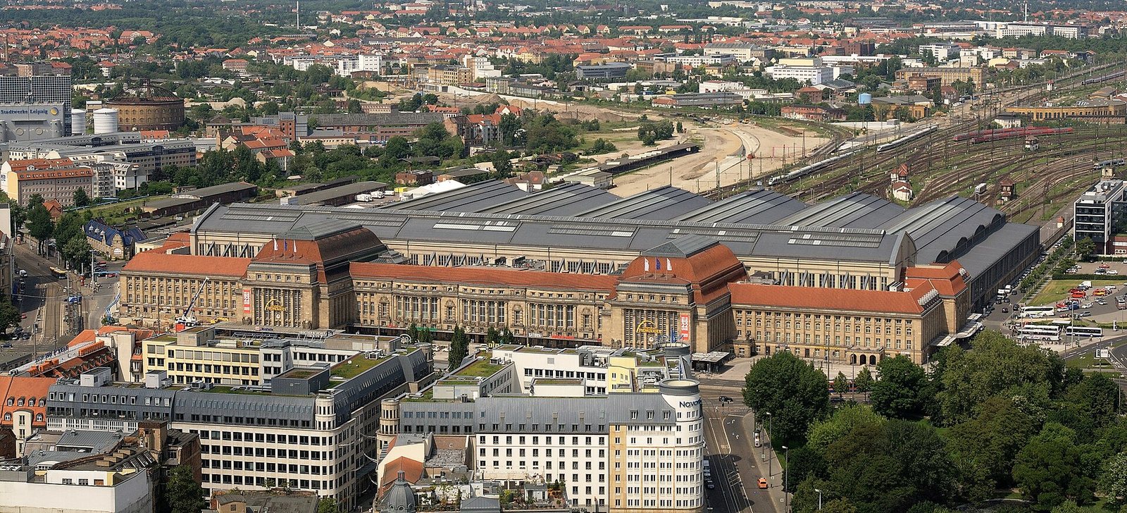 Leipziger Hauptbahnhof en Leipzig