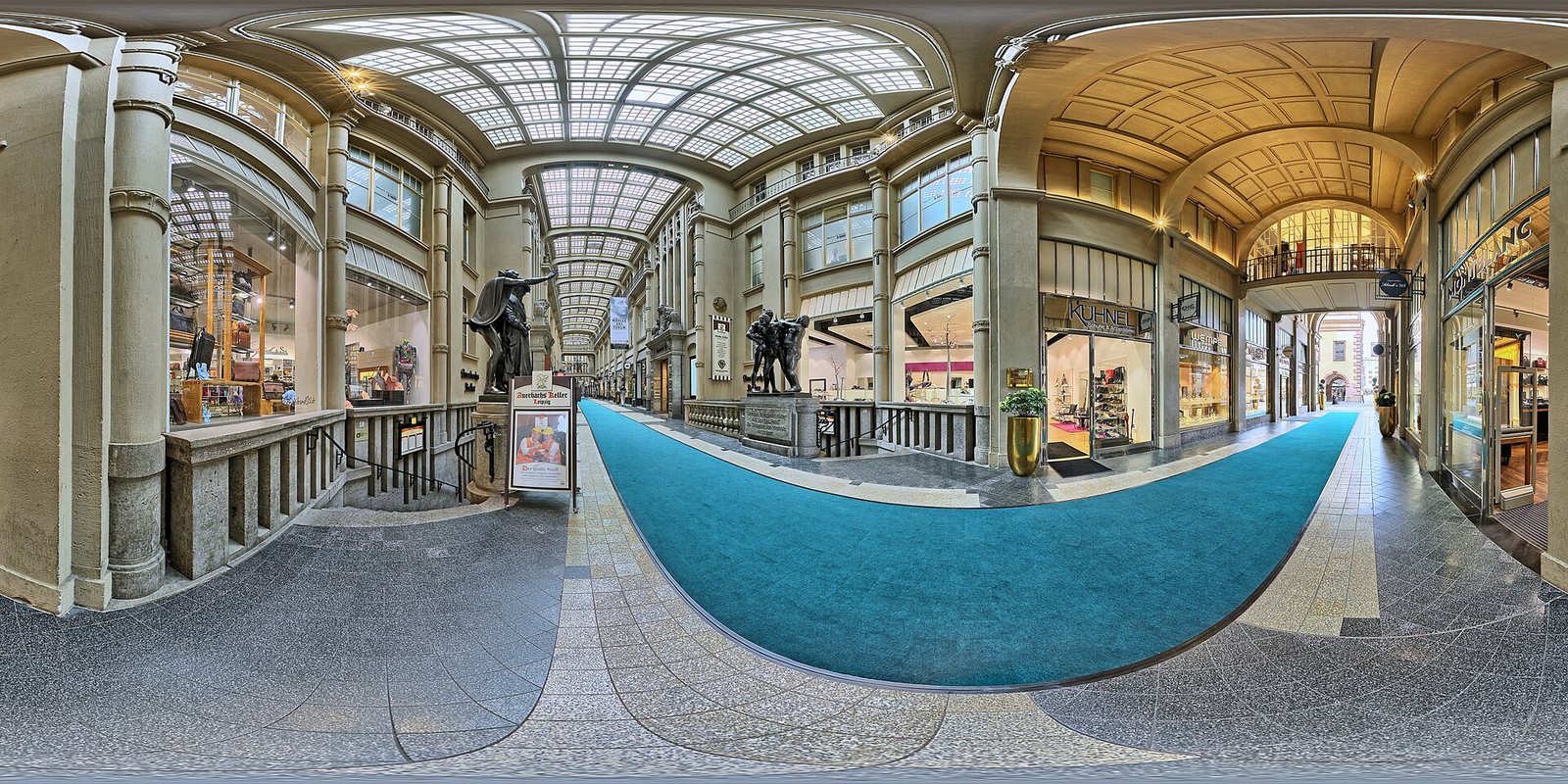 Mädler-Passage en Leipzig