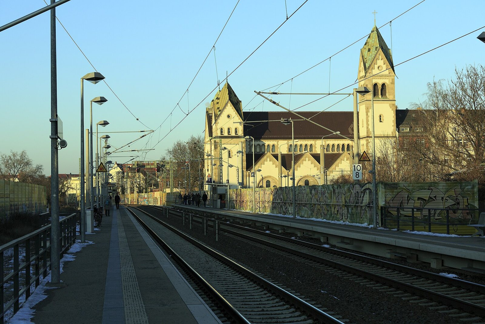 Plagwitzer Bahnhof en Leipzig