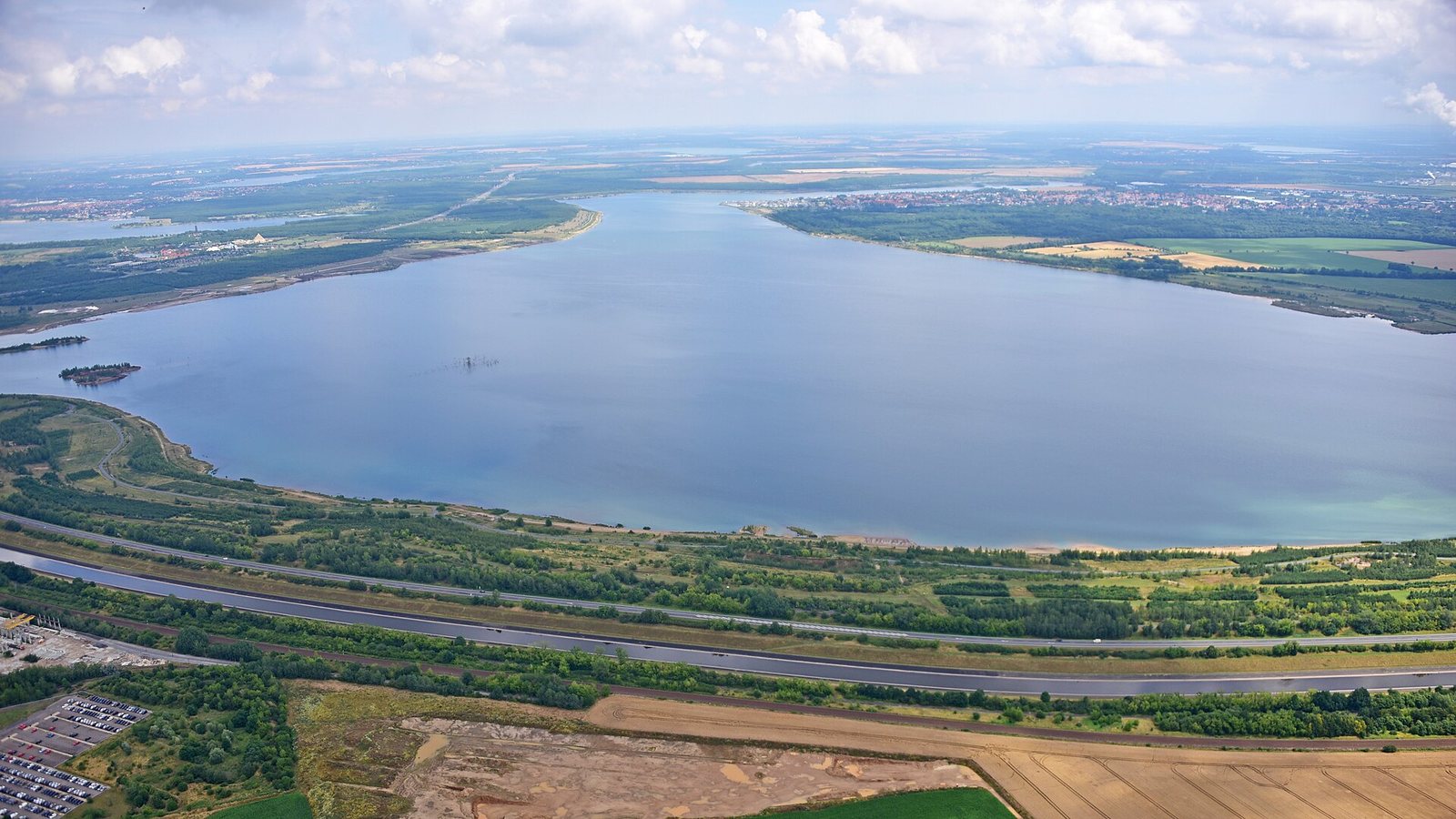 Zwenkauer See en Leipzig