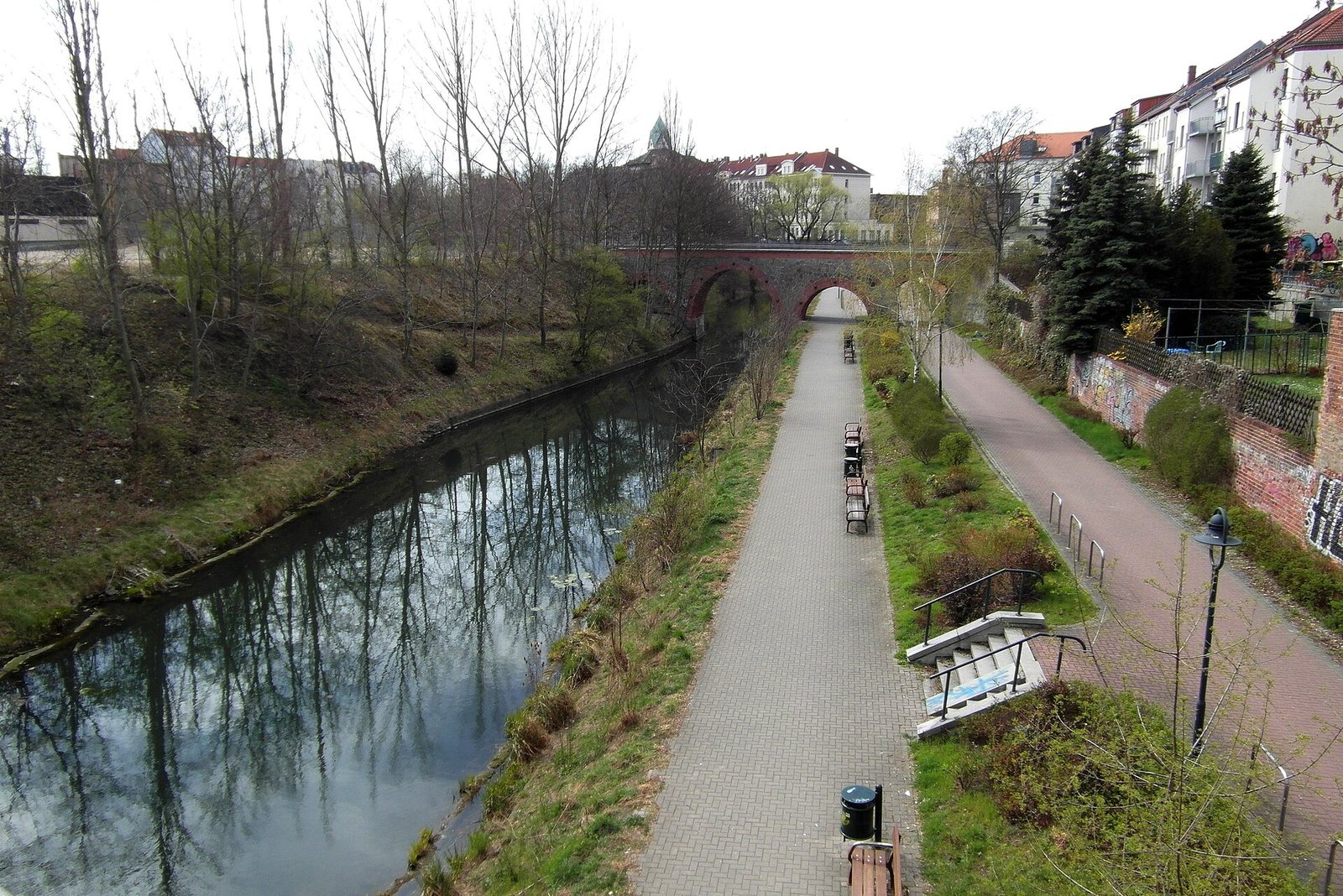 Industriekultur, Kanal und kreative Höfe