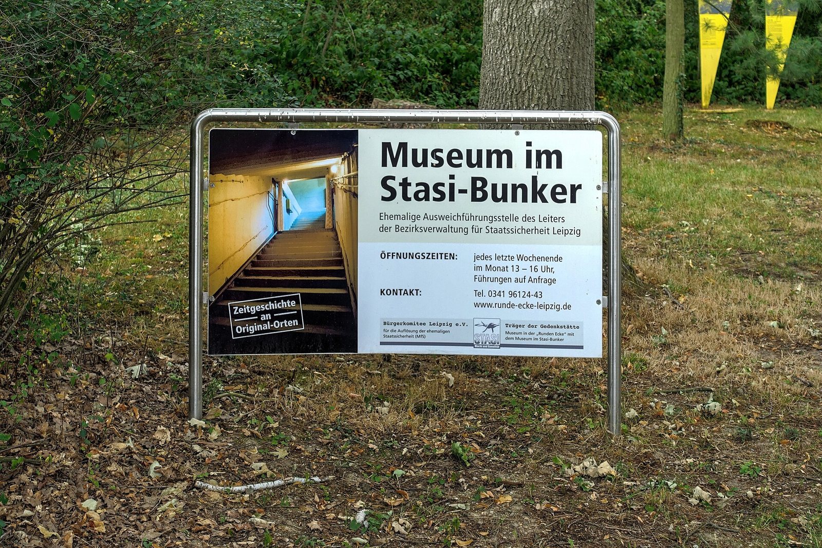 Museum im Stasi-Bunker in Leipzig